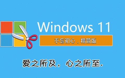【不忘初心】Windows11 22000.593 X64 极速精简优化版(2022.4.2)
