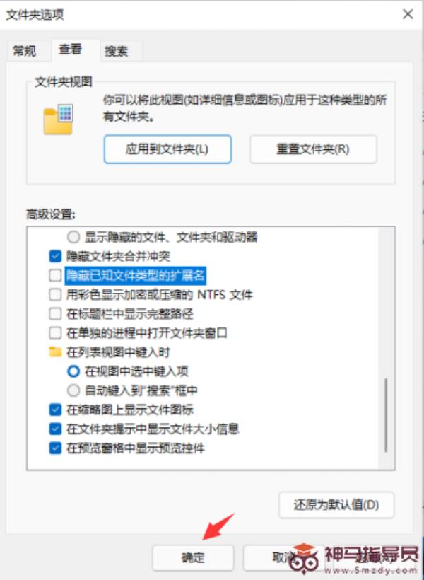 Windows11显示文件扩展名的解决办法