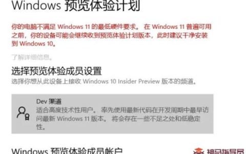 电脑配置不支持Windows11如何升级系统