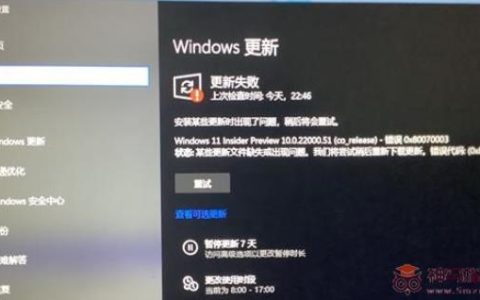 Windows更新Win11失败如何是好？Windows更新Win11失败解决方法