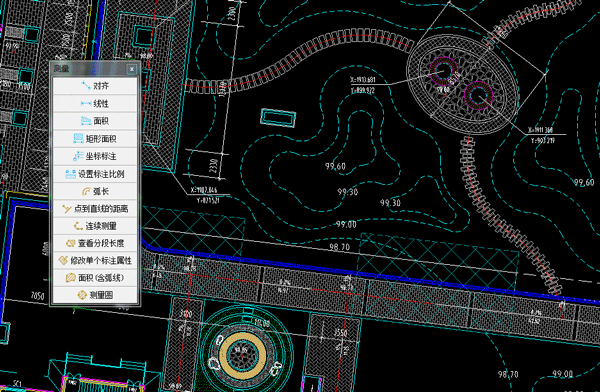 如何使用CAD快速看图软件测量带弧度的