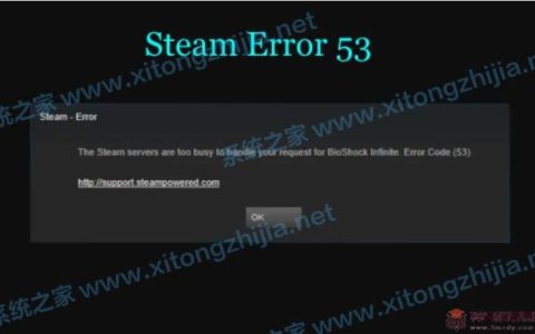 Steam错误代码53和101如何修复？